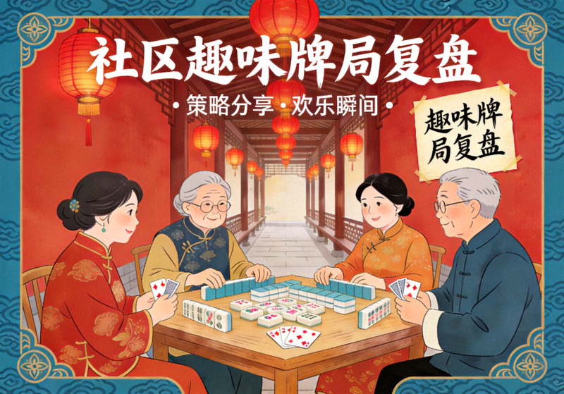 国潮社区趣味牌局复盘分享配图